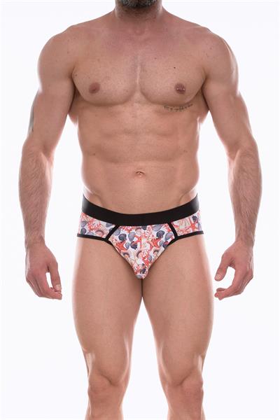 Don Moris Erkek Desenli Jockstrap Çamaşır