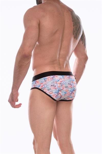 Don Moris Erkek Desenli Slip