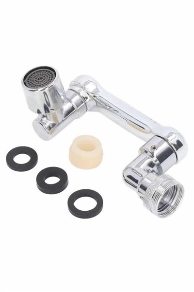 Döndürülebilir Musluk Mutfak Banyo Musluk Ucu Başlığı 4 Filtreli