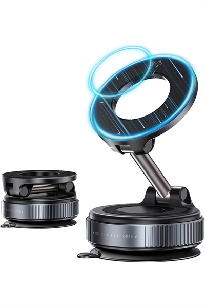 Dönebilen 360 Ayarlanabilir Araç Içi Tutucu Kullanılabilen Vakumlu Magsafe Telefon Tutucu