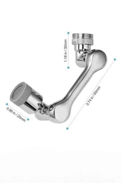 Dönebilen Musluk Başlığı Akrobat Mutfak Banyo Musluk Ucu Başlığı Oynar Başlıklı