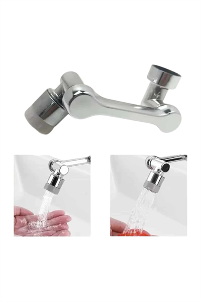 Dönebilen Musluk Başlığı Akrobat Mutfak Banyo Musluk Ucu Başlığı Oynar Başlıklı