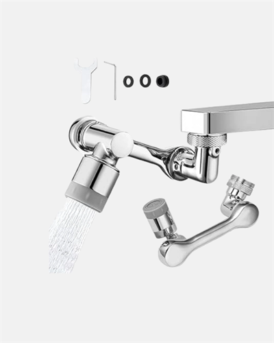 Dönebilir Musluk Başlığı – Lavabo Temizliği ve El-Yüz Yıkamada Maksimum Rahatlık