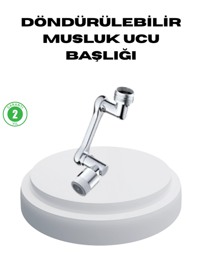 Dönebilir Musluk Başlığı – Lavabo Temizliği ve El-Yüz Yıkamada Maksimum Rahatlık