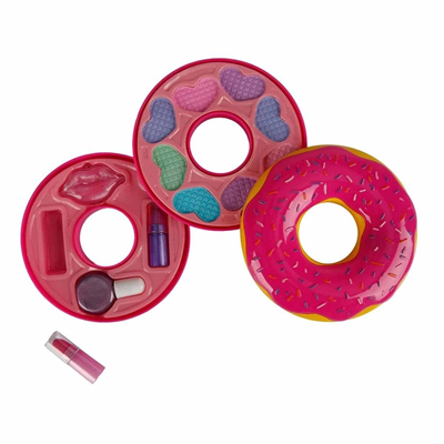 Donut Şekilli 2 Katlı Makyaj Güzellik Seti - S00002596