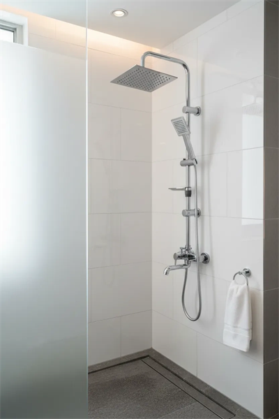 Dubai Yeni Nesil Yağmurlama Etkili Krom Duş Robotu Seti - Fonksiyonel Tepe Duş Takımı