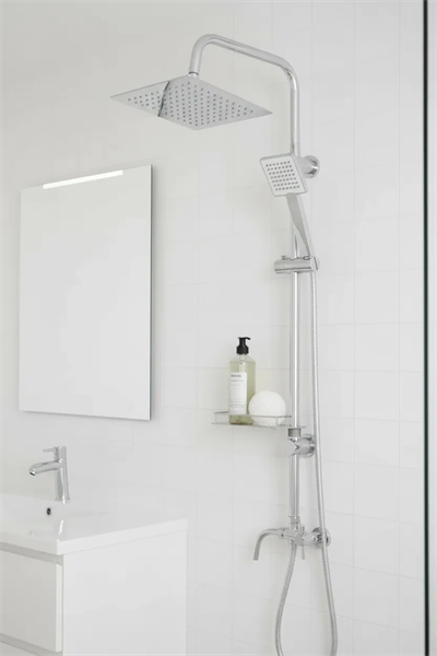 Dubai Yeni Nesil Yağmurlama Etkili Krom Duş Robotu Seti - Fonksiyonel Tepe Duş Takımı