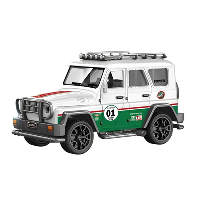 Duman Çıkaran Sürtmeli Jeep