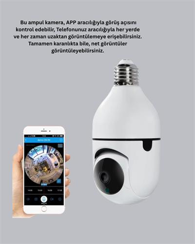 Duy Uyumlu Akıllı Güvenlik Kamerası – Basit Kurulum ve Net Görüntü