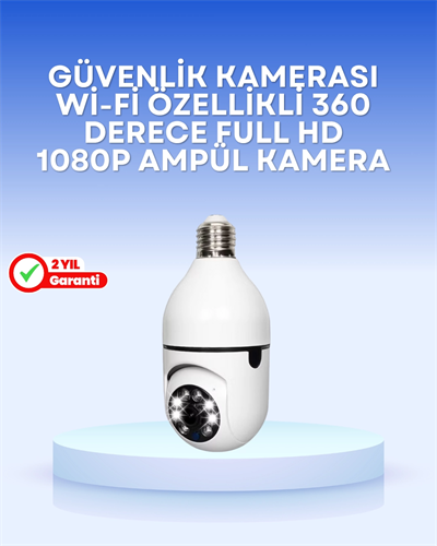 Duy Uyumlu Akıllı Güvenlik Kamerası – Basit Kurulum ve Net Görüntü