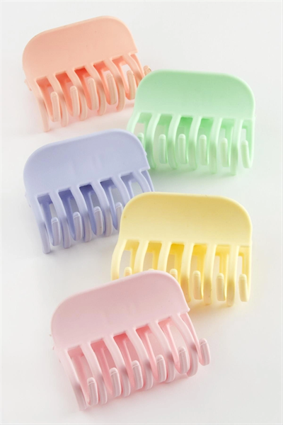 Düz Renkli Mandal Toka 6 cm