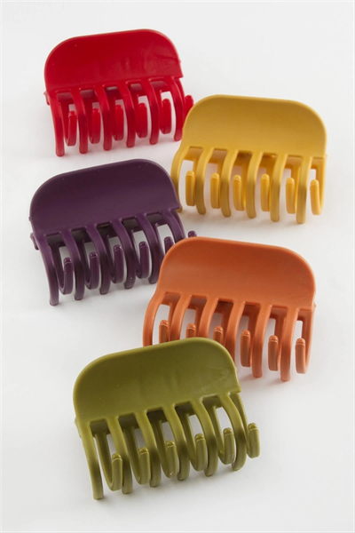 Düz Renkli Mandal Toka 6 cm