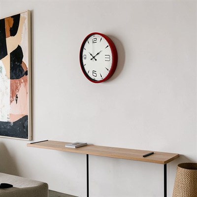 Dynamic Red 36 Cm Duvar Saati