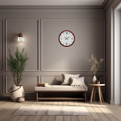 Dynamic Red 36 Cm Duvar Saati