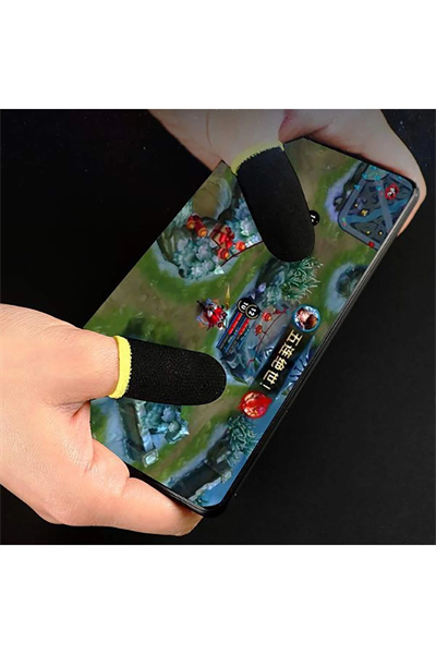 E-spor Parmak Eldivenleri 4lü - Pubg Oyun Eldiveni Ter Geçirmez 2 Çift - 4 Parmaklık