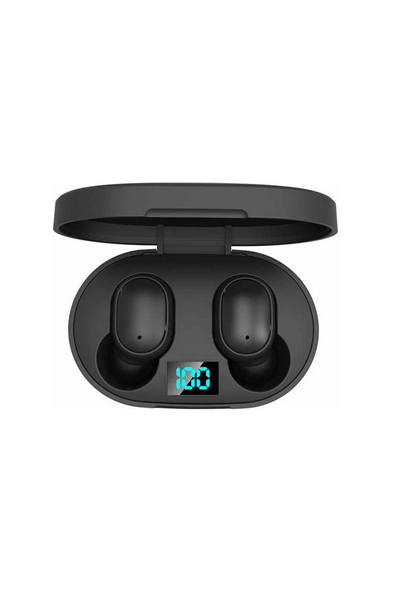 E6s Kablosuz Kulaklık Dijital Göstergeli Bluetooth Kulaklık 5.0