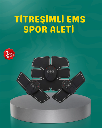 EMS Titreşimli Spor Cihazı Kas Geliştirme ve Yağ Yakma 2025 Seri Orijinal