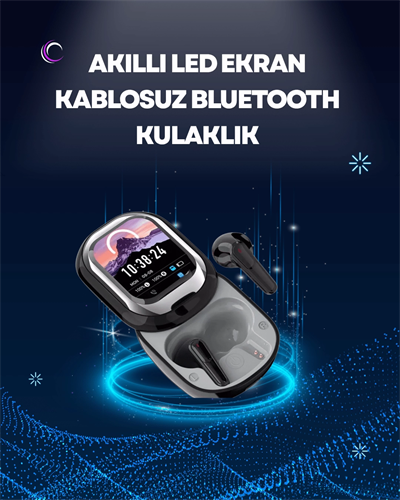 ENC Destekli Bluetooth 5.4 Kulaklık – EQ Ayarlı, Akıllı Kutulu