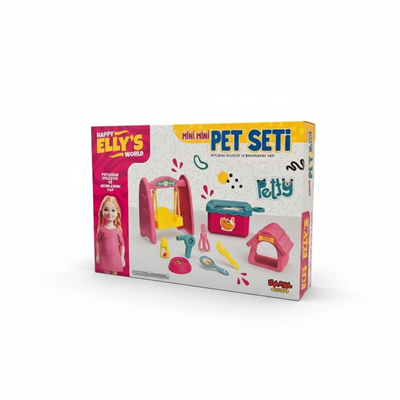 ENF-39188 ELLYS WORLD PET SET KAYDIRAK/SALINCAK OYUNCAK BEBEK