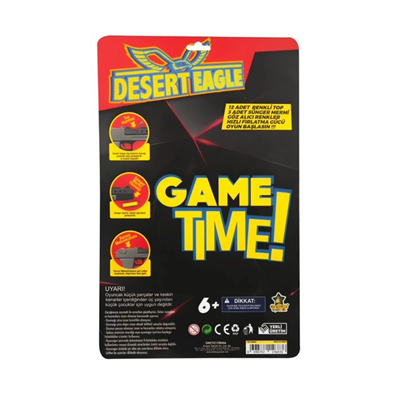 ER-132 Dart ve Top Atan Desert Eagle Tabanca