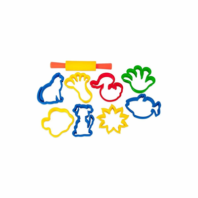 ERN-015 Poşetli Oyun Hamuru Kalıplar Büyük Şekiller