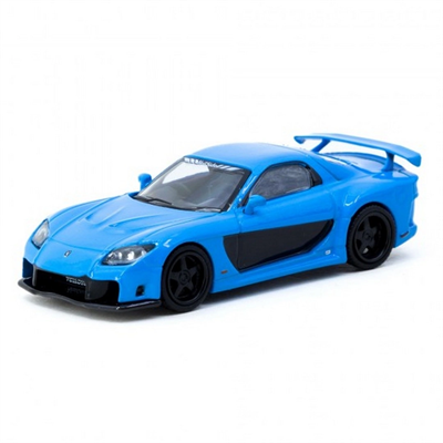Eco Lounge 1/64 Mazda RX-7 VeilSide Fortune7 Blue