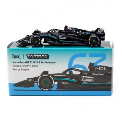 Eco Lounge 1/64 Mercedes-AMG F1 W14 E Performance Italian Grand Prix 2023 #63 George Russell