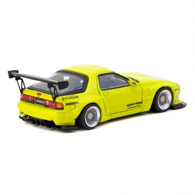 Eco Lounge 1/64 Pandem Mazda RX-7 FC3S Yellow