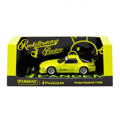 Eco Lounge 1/64 Pandem Mazda RX-7 FC3S Yellow