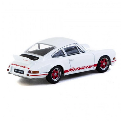 Eco Lounge 1/64 Porsche 911  RS 2.7 Lightweight White/Red