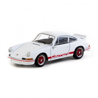 Eco Lounge 1/64 Porsche 911  RS 2.7 Lightweight White/Red