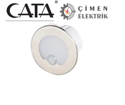 Eco Lounge CATA CT 5174 1.5W Radar Sensörlü Koridor Aydınlatması 3200K Gün Işığı