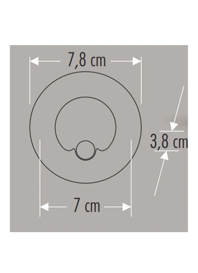 Eco Lounge CATA CT 5174 1.5W Radar Sensörlü Koridor Aydınlatması 3200K Gün Işığı