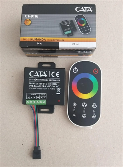 Eco Lounge CATA CT 9116 288W 24A Profesyonel RGB Kumanda