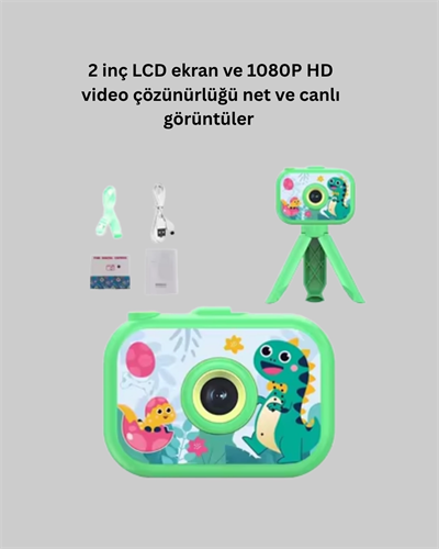 Eğitici ve Eğlenceli Çocuk Kamerası – Video, Oyun, Müzik Hepsi Bir Arada