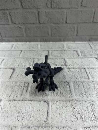 Eklemli Hareketli Dinazor Figürü Siyah – Dekoratif Masa Üstü Oyuncak