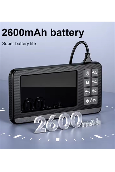 Ekranlı Çift Kameralı 10 Mt Sert Kablo Endoskop Kamera 8 Mm 4.3 Inc Hafıza Kart Destekli