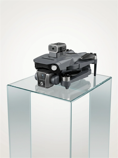 Ekranlı Kumandalı GPS Drone Çift Kameralı Katlanabilir Hava Aracı