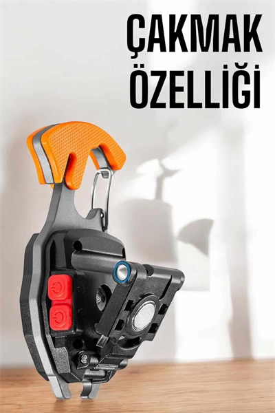 El Feneri Acil Işık Seti Tornavida Düdük Kapak Açma Kamp Lambası