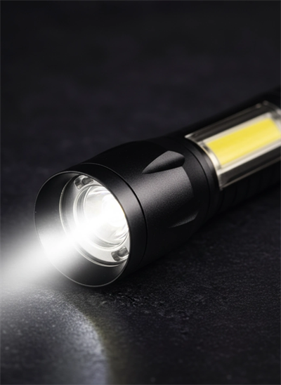 El Feneri Dayanıklı Alüminyum Gövde Yüksek Işık Gücü Kamp ve Acil Kullanım