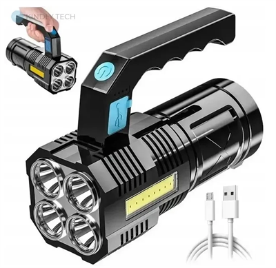 El Feneri Usb Şarjlı Bx40