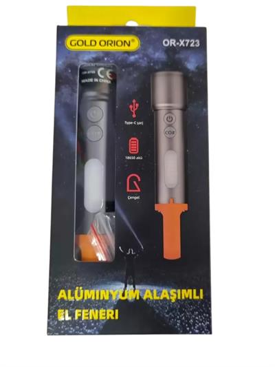 El Feneri X723 Cb-X723 Taktik Feneri Askeri Meşale (3936)