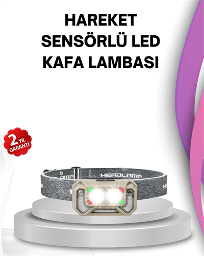 El Sallama Sensörlü LED Far Ayarlanabilir Işık Açısı