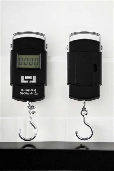 El Terazisi Dijital Göstergeli Pilli 50 Kg Ağırlık Ölçer