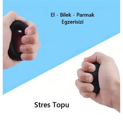 El Ve Parmak Güçlendirici Egzersiz Seti