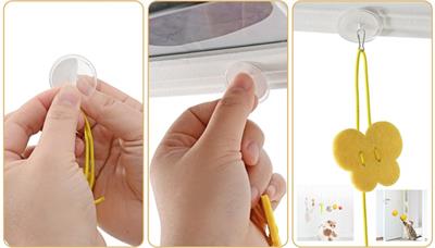 Elastik Kendinden Yapışkanlı Solucan Kedi Oltası (3936)