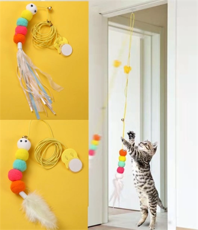 Elastik Kendinden Yapışkanlı Solucan Kedi Oltası Bx40