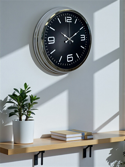 Elegance 40 Cm Metal Büyük Rakamlı Modern Tasarım