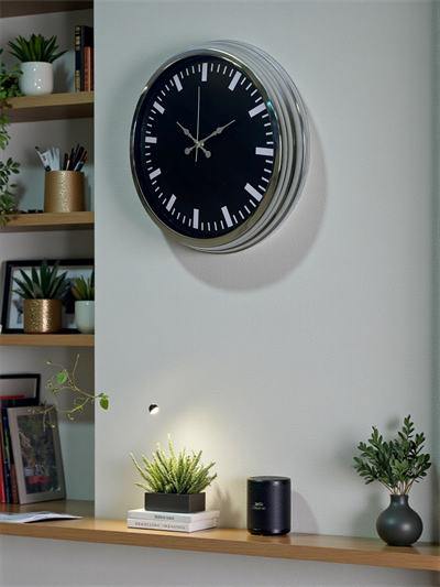 Elegance 40 Cm Metal Dekoratif Duvar Saati