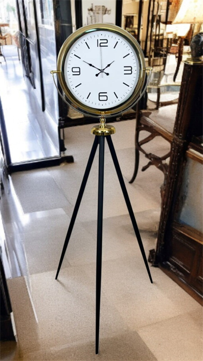 Elegance Gold Tripod Ayaklı Saat